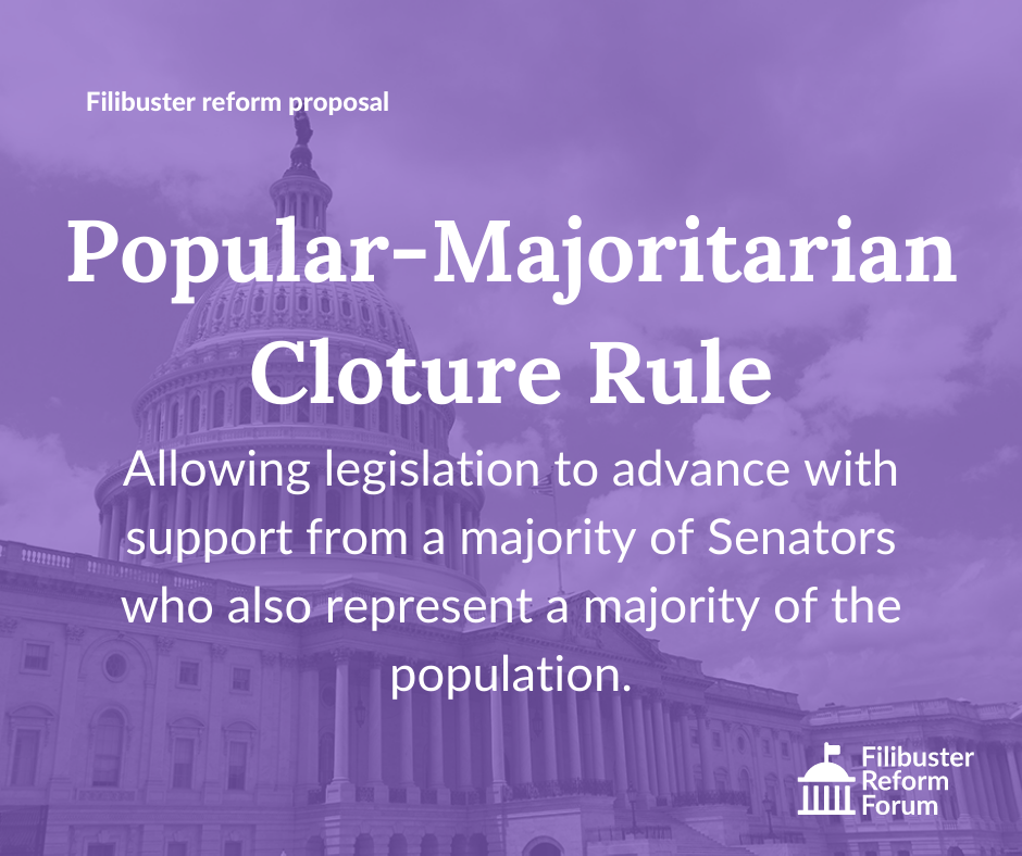 Popular-Majoritarian Cloture Rule | Filibuster Reform Forum